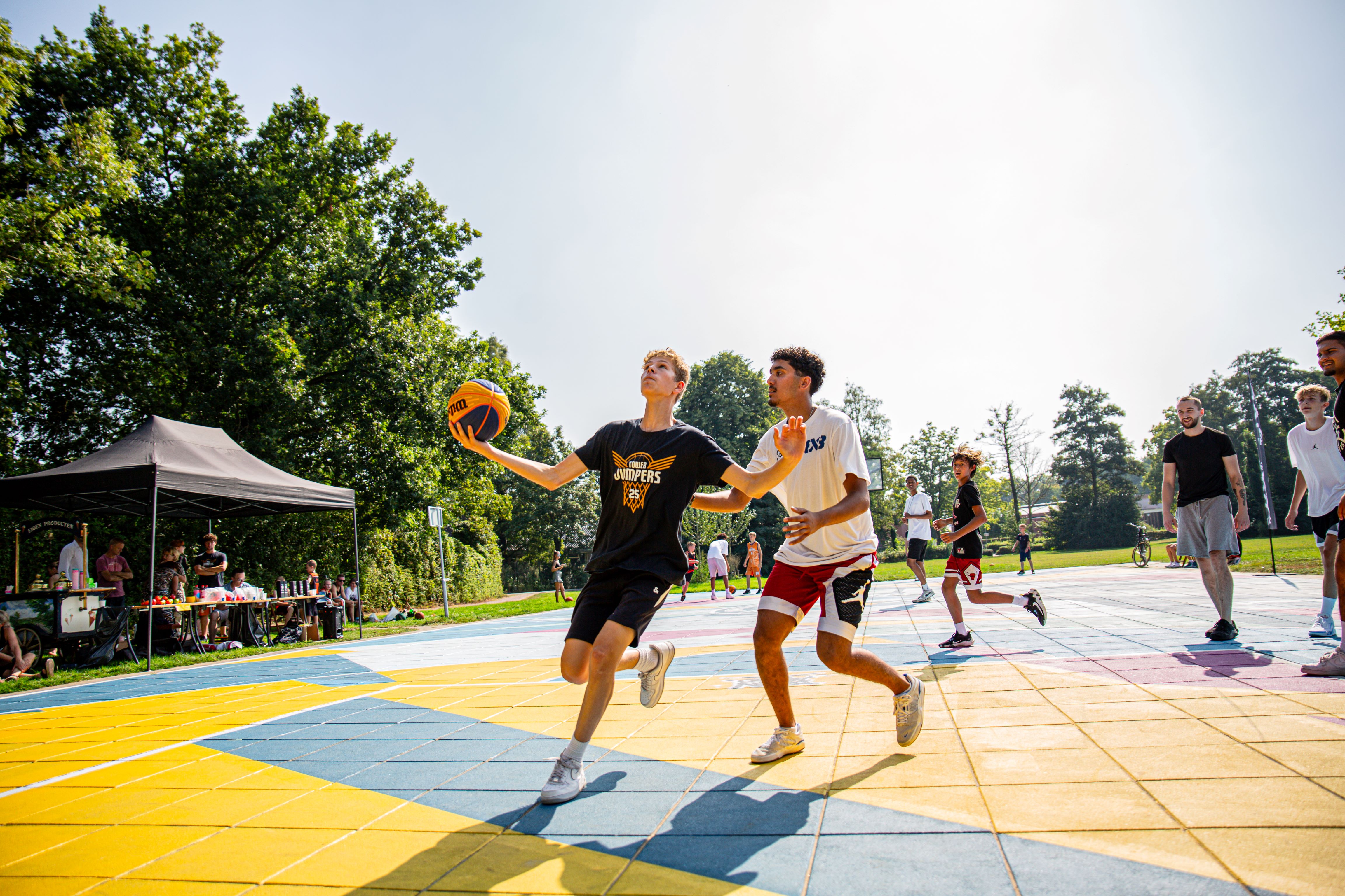 Foto van Basketball training