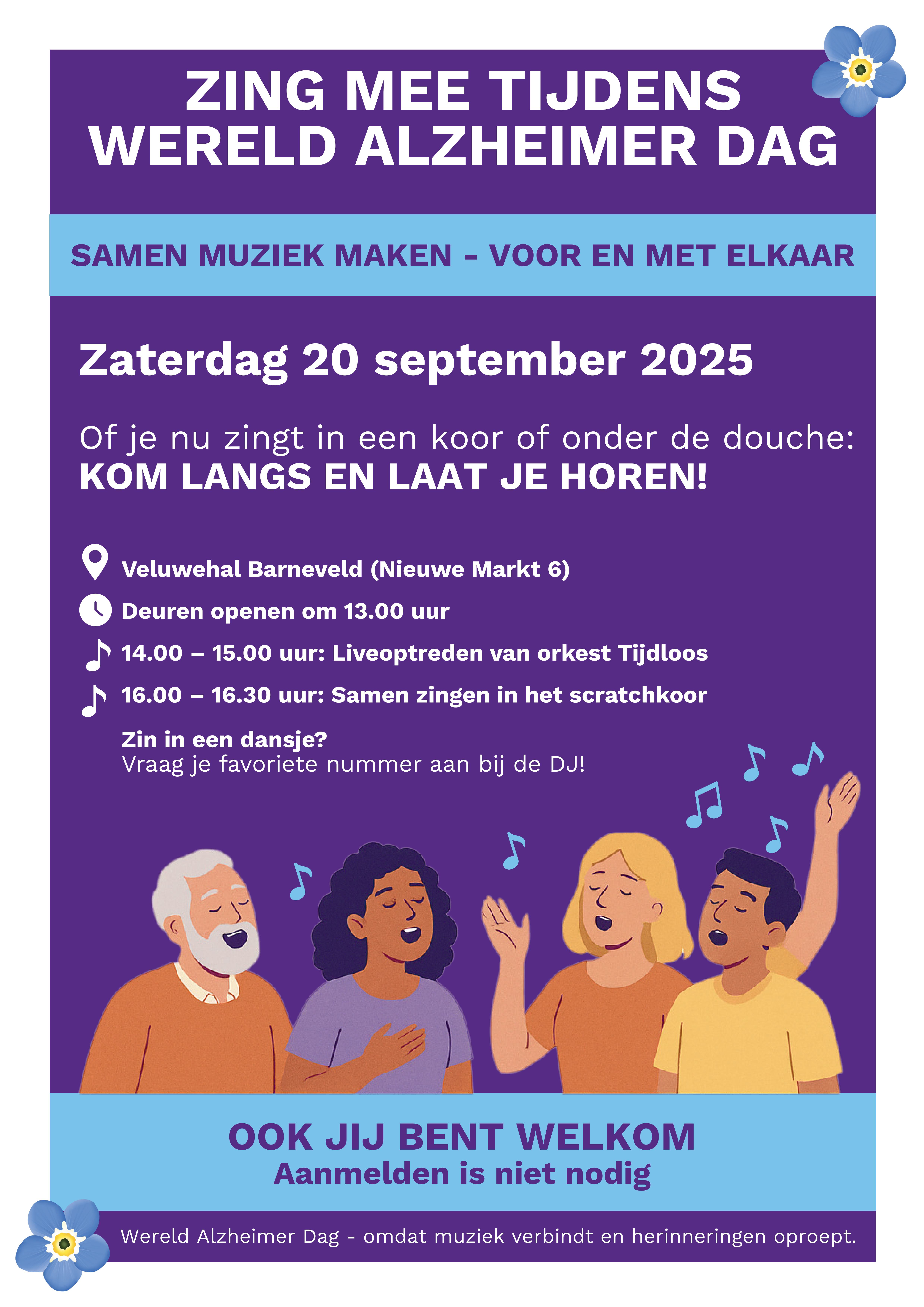 Foto van Wereld Alzheimer Dag 