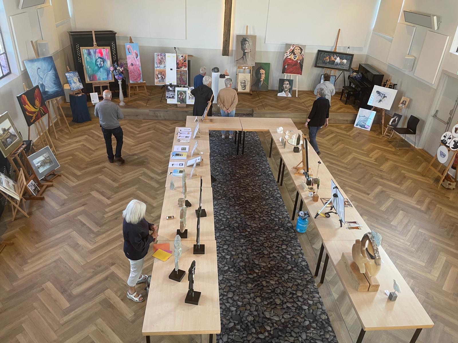 Foto van Expositie in “De Oude Pastorie” Voorthuizen