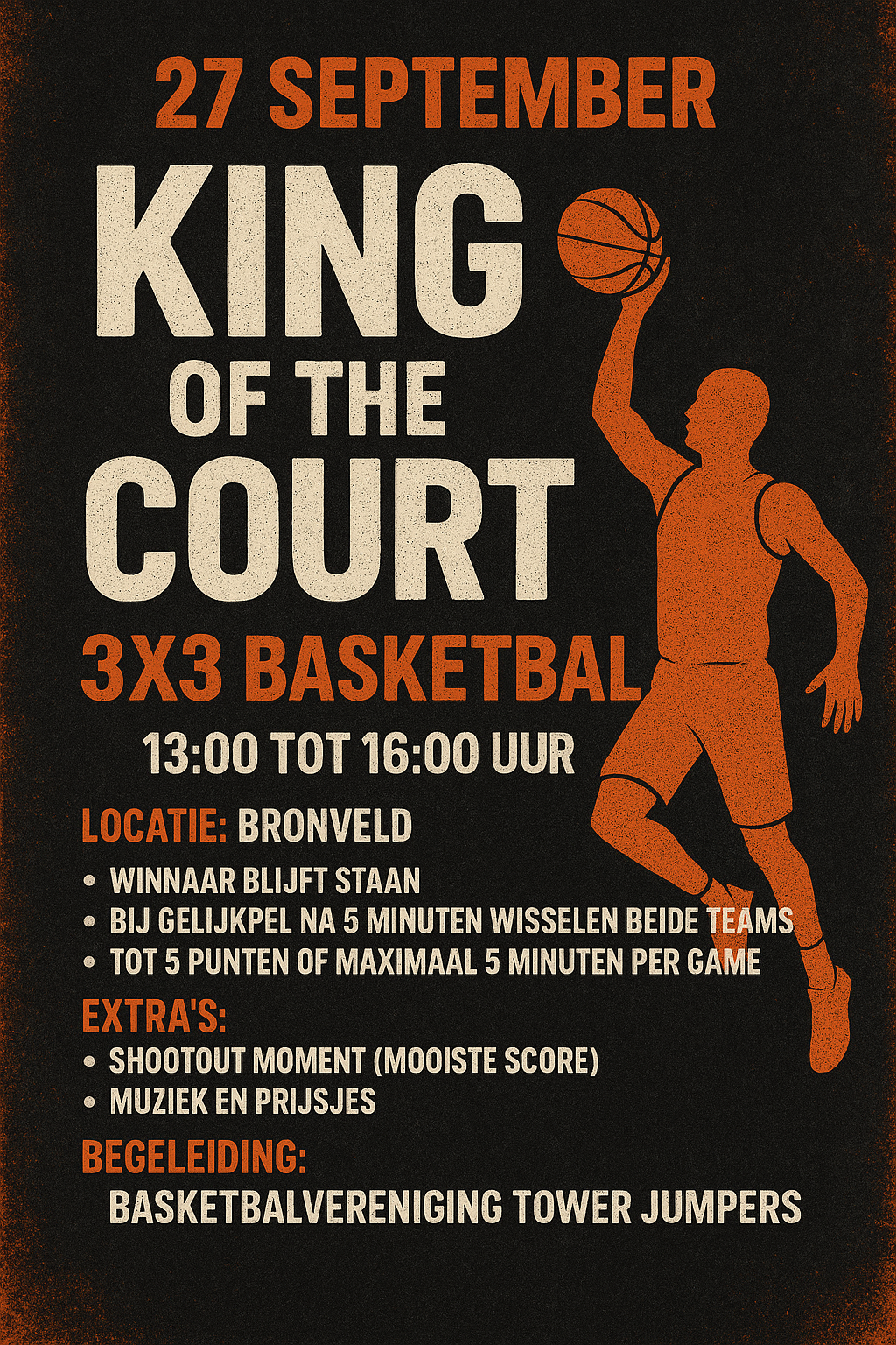 Foto van 3x3 toernooi Bronveld basketbalplein