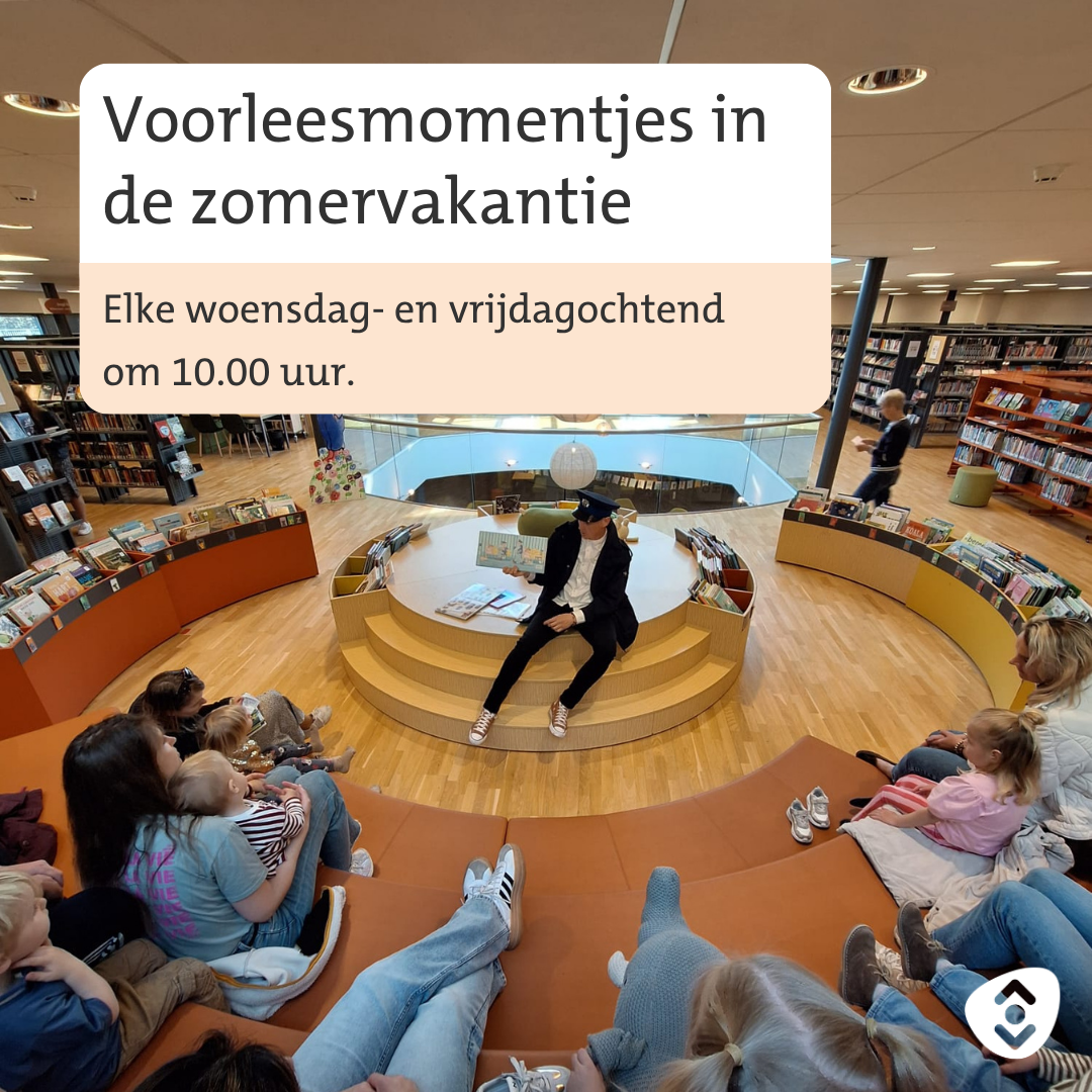Foto van Voorleesmomentje in de zomervakantie