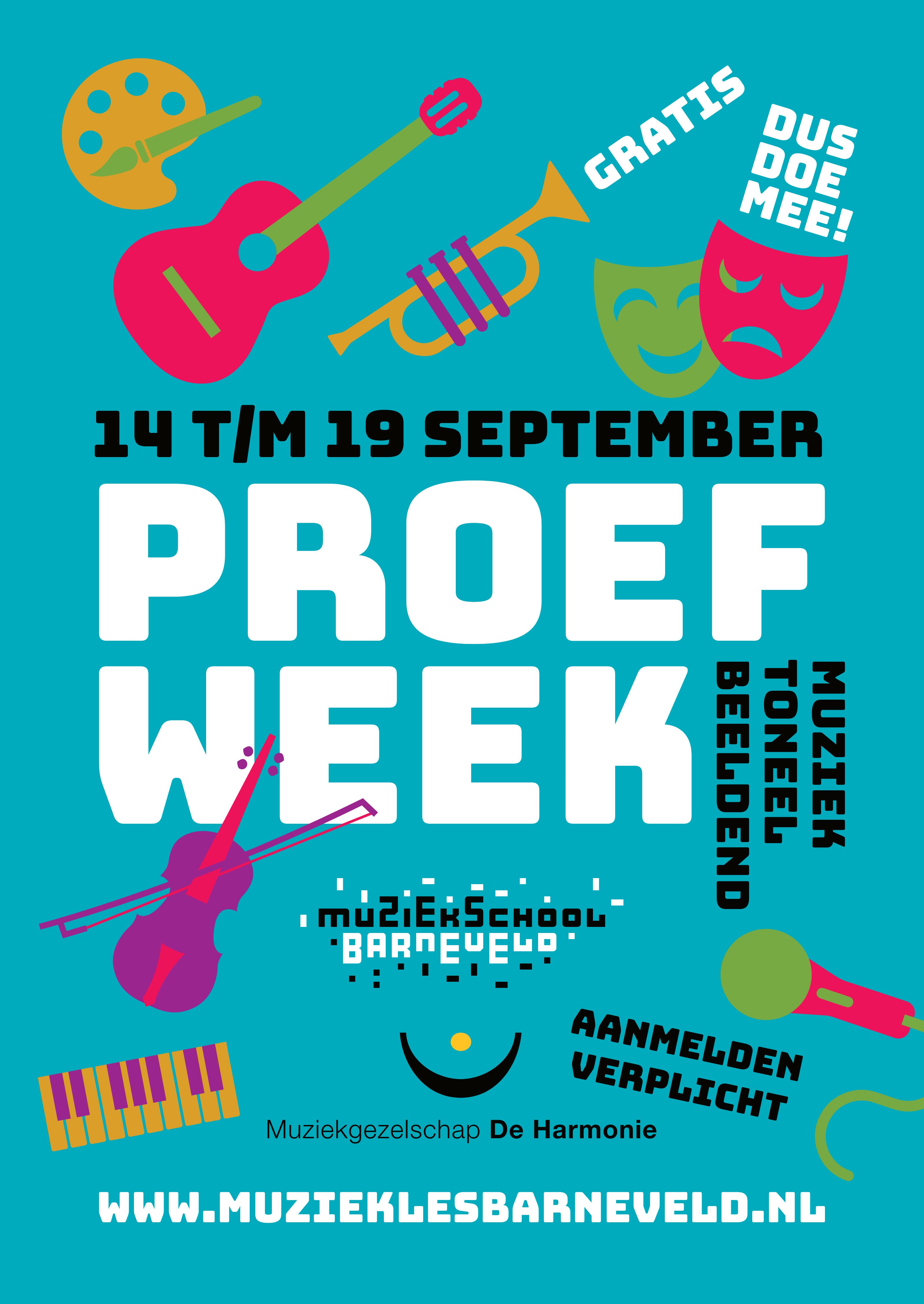 afbeelding voor Proefweek