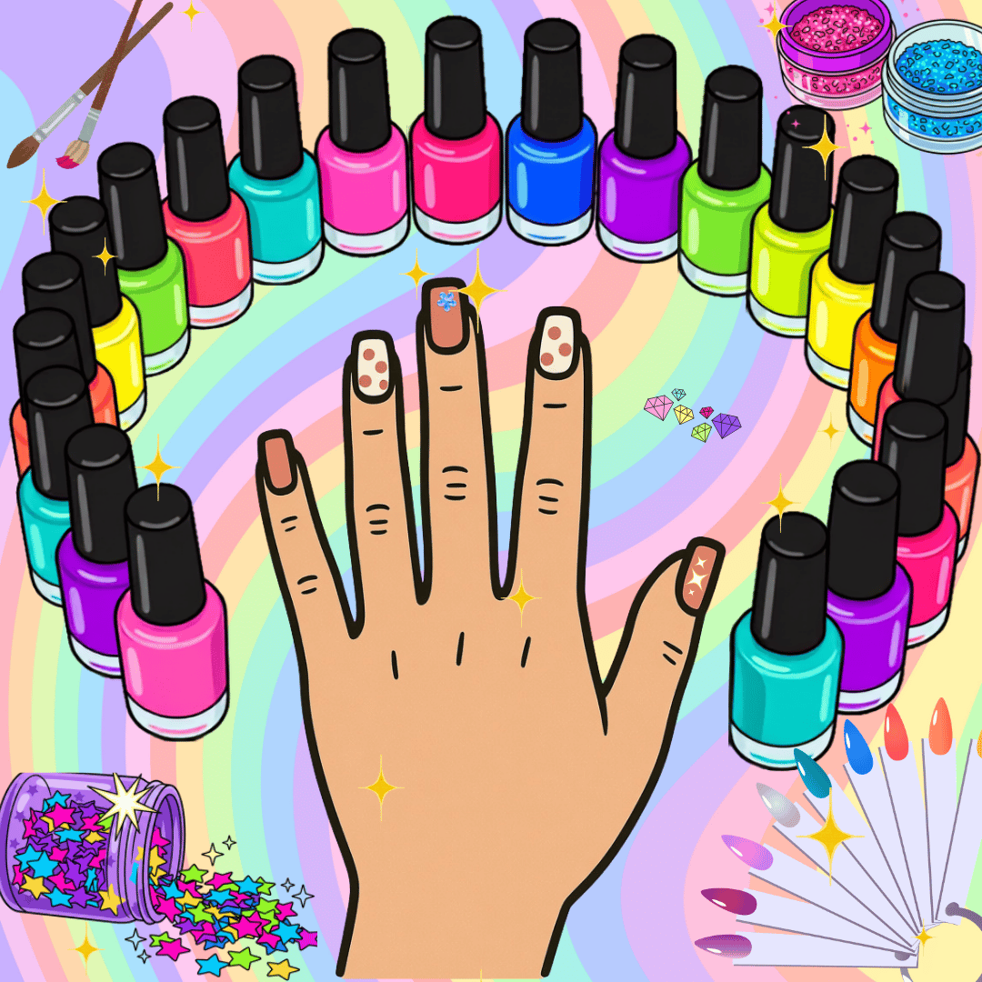 afbeelding voor Kinderworkshop nailart 7+
