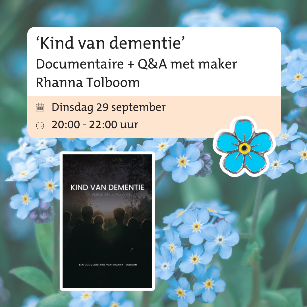 Foto van 'Kind van dementie' | Documentaire + gesprek