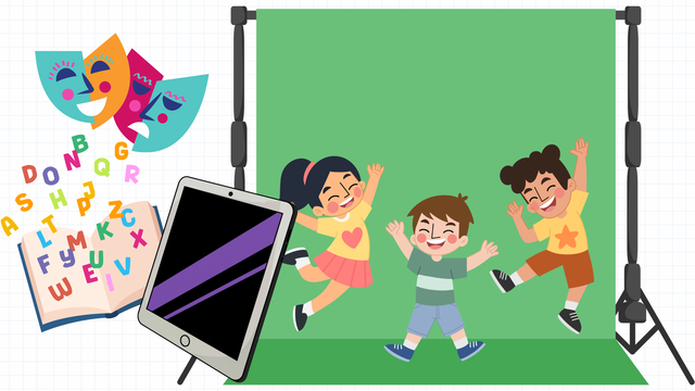 Foto van Techclub: Toneellezen op de green screen